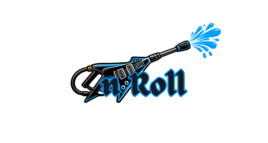 Scrub N Roll pressure washer logo