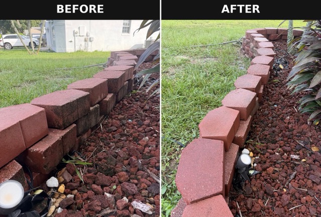 Brick & Hardscape Cleaning after cleaning